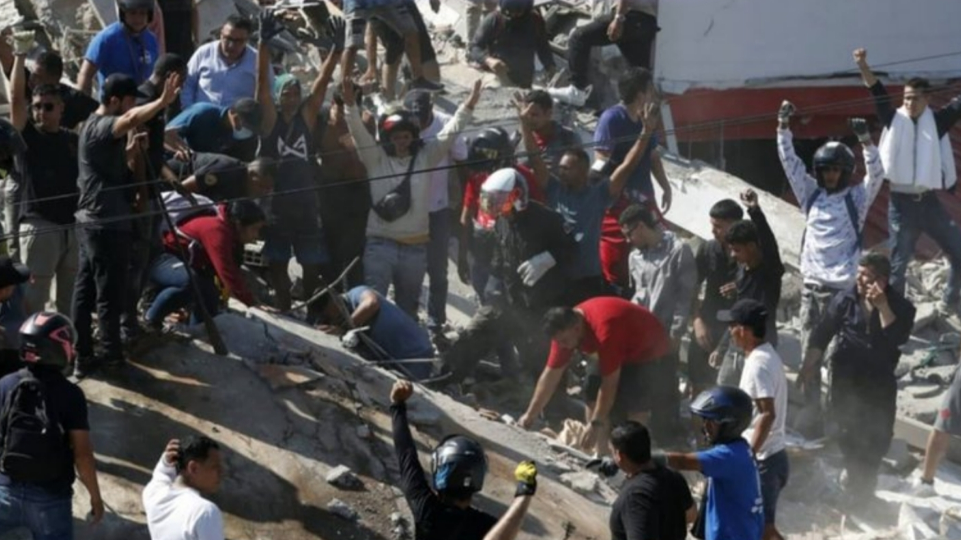 Cali concluye rescates tras sismo de magnitud 7.4