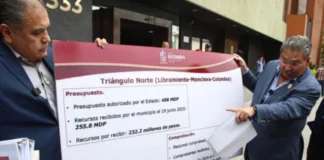 Escobedo exige recursos del Triángulo Norte y pide reunión Escobedo entrega comprobantes y reclama adeudo del Triángulo Norte