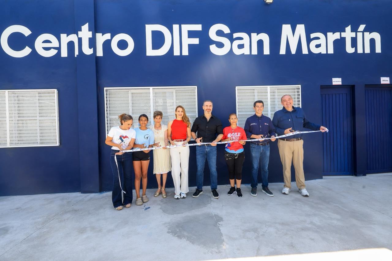 Los Centros DIF San Martín, Tierra y Libertad e INDECO Naranjo fueron rehabilitados mediante el programa “Espacios DIFerentes”.