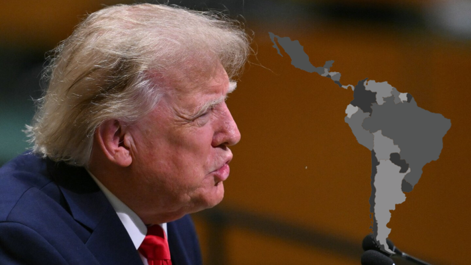 Trump señala a los cárteles durante su intervención