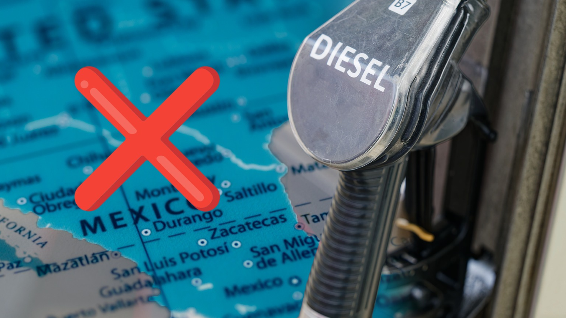 Diésel como combustible clave para México