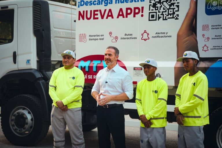 Camión de la basura en Monterrey podrá ser localizado en tiempo real mediante una nueva aplicación gratuita que también muestra horarios y recorridos.