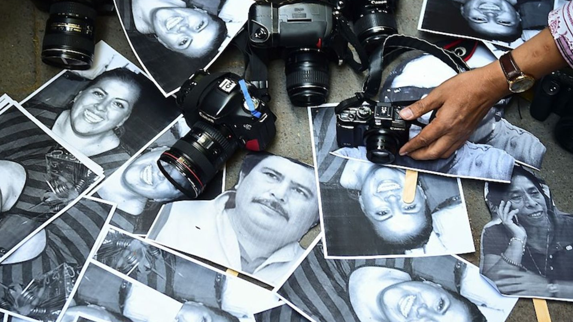 AMLO y periodistas durante las mañaneras