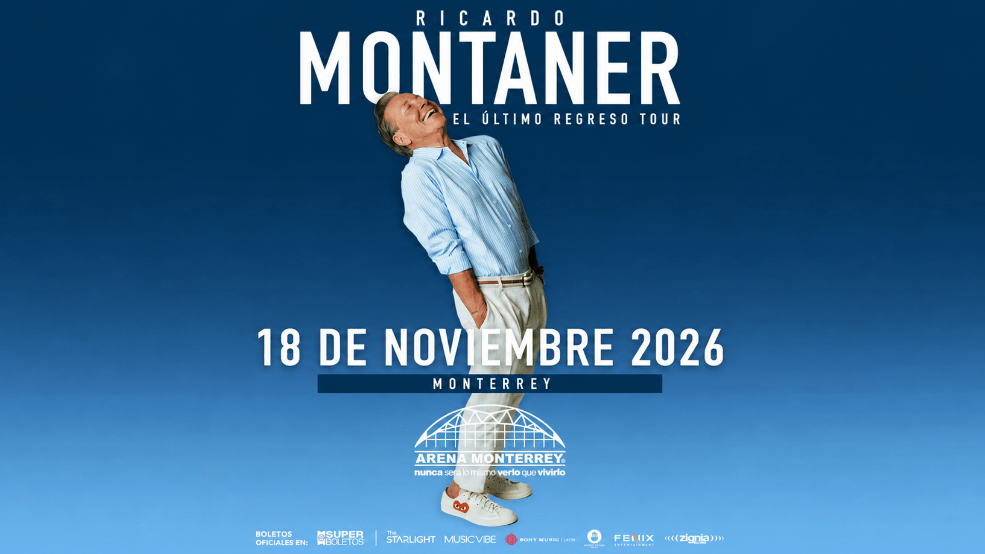 Ricardo Montaner en Monterrey: ¡regresa con una noche inolvidable!