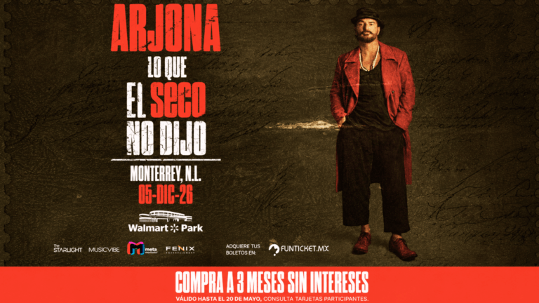 Ricardo Arjona: ¡Espectacular regresa a Monterrey una vez más!