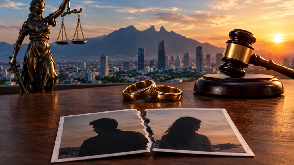 Divorcios colocan a Nuevo León en tercer lugar nacional