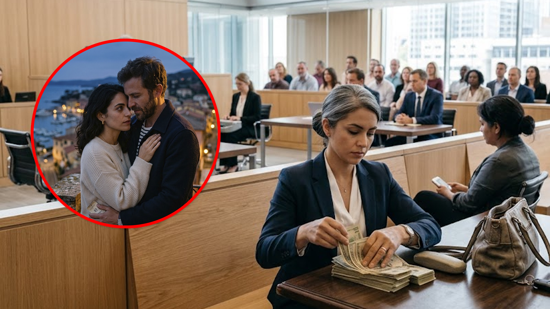 Mujer recupera dinero tras juicio por infidelidad