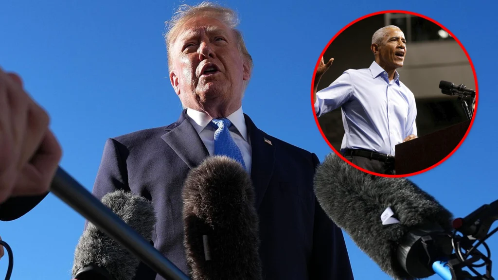 Trump responde a las críticas de Obama sobre la Casa Blanca.