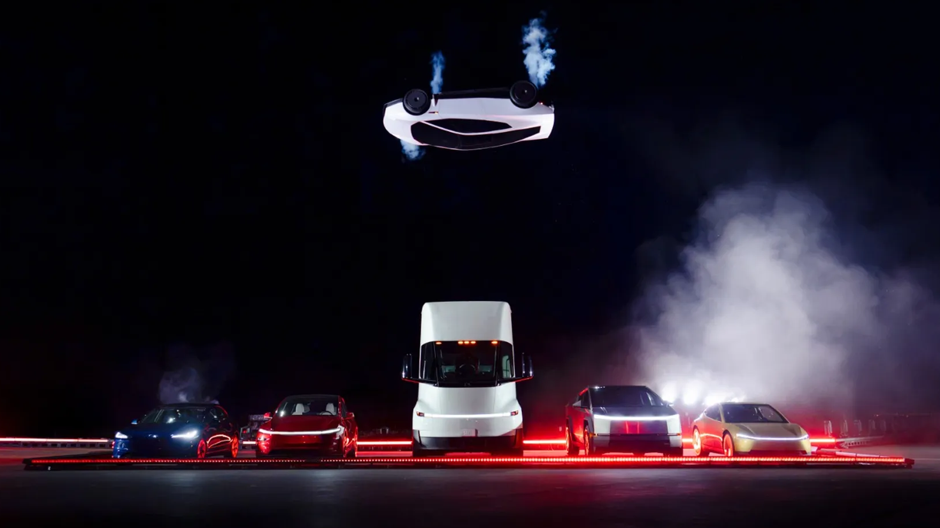 Tesla exhibe su deportivo eléctrico