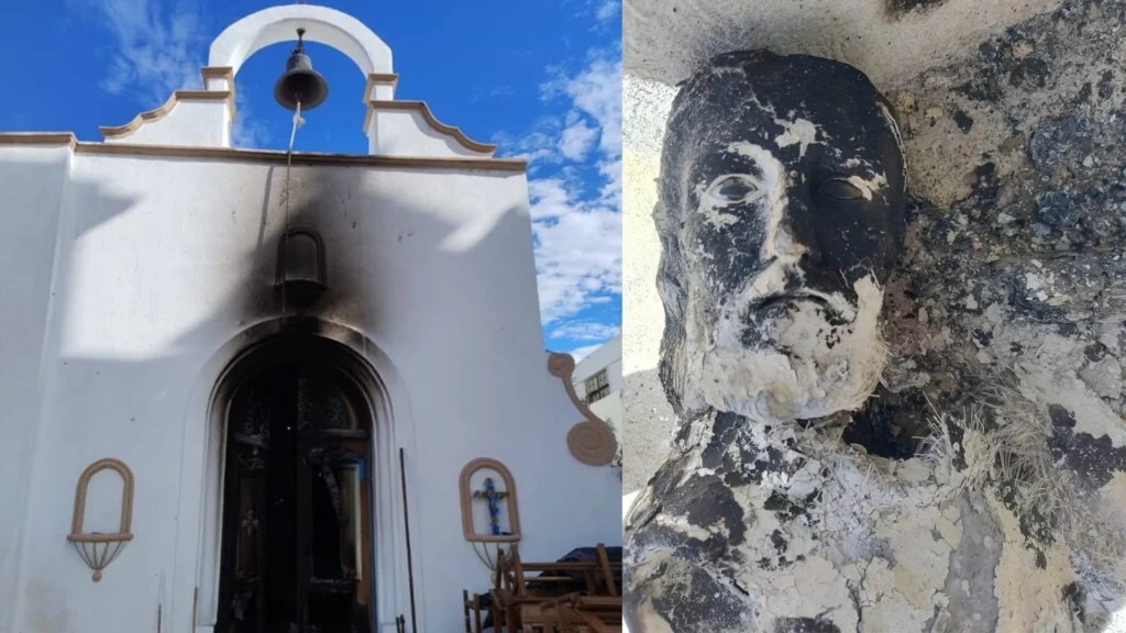 León y el incendio en la iglesia de La Laborcita