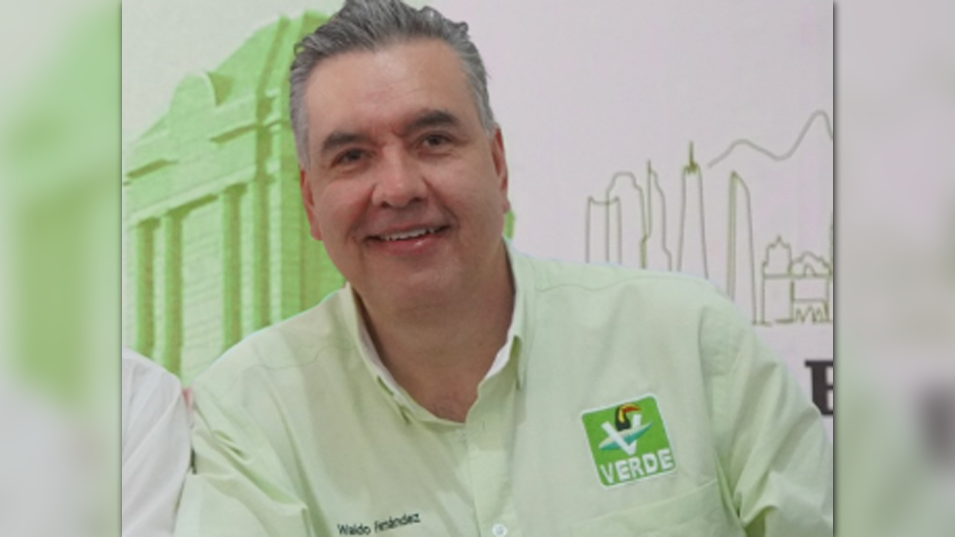 Waldo Fernández descarta candidatura del Partido Verde