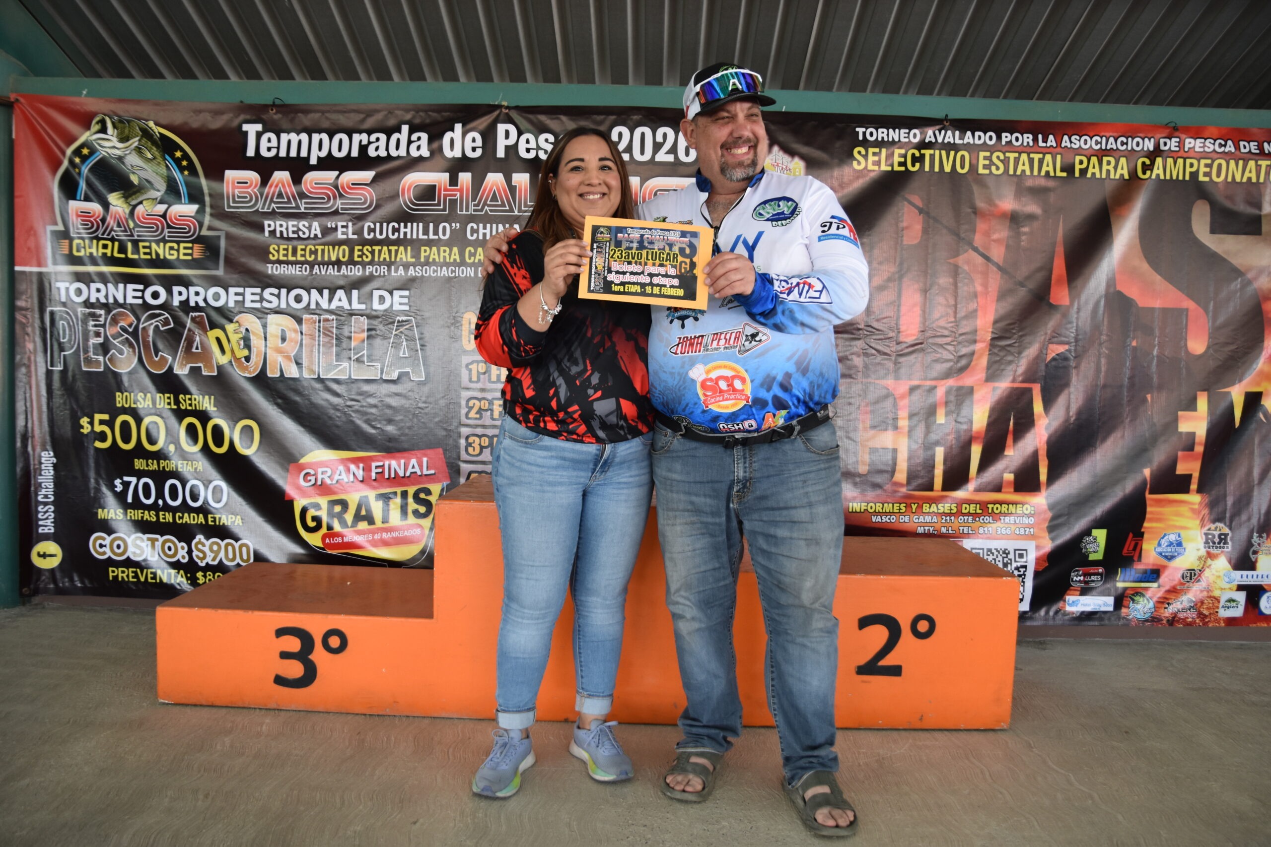 Pesca profesional y ceremonia de premiación a los campeones