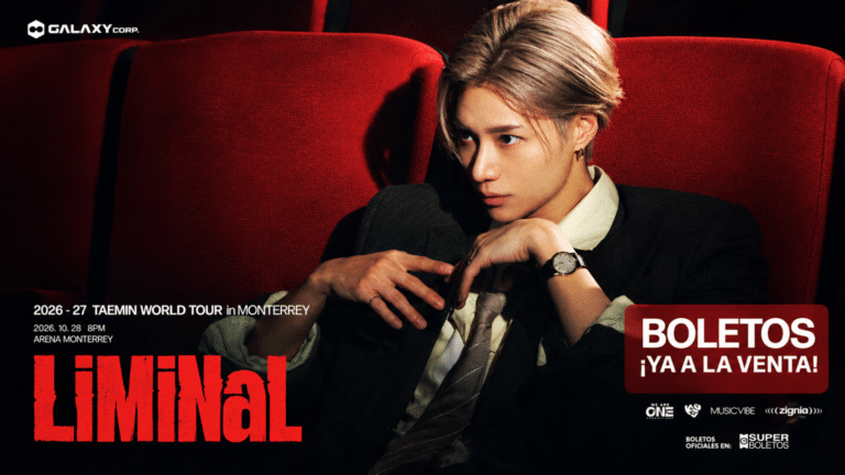 TAEMIN llegará a Monterrey con su esperado World Tour LiMiNaL