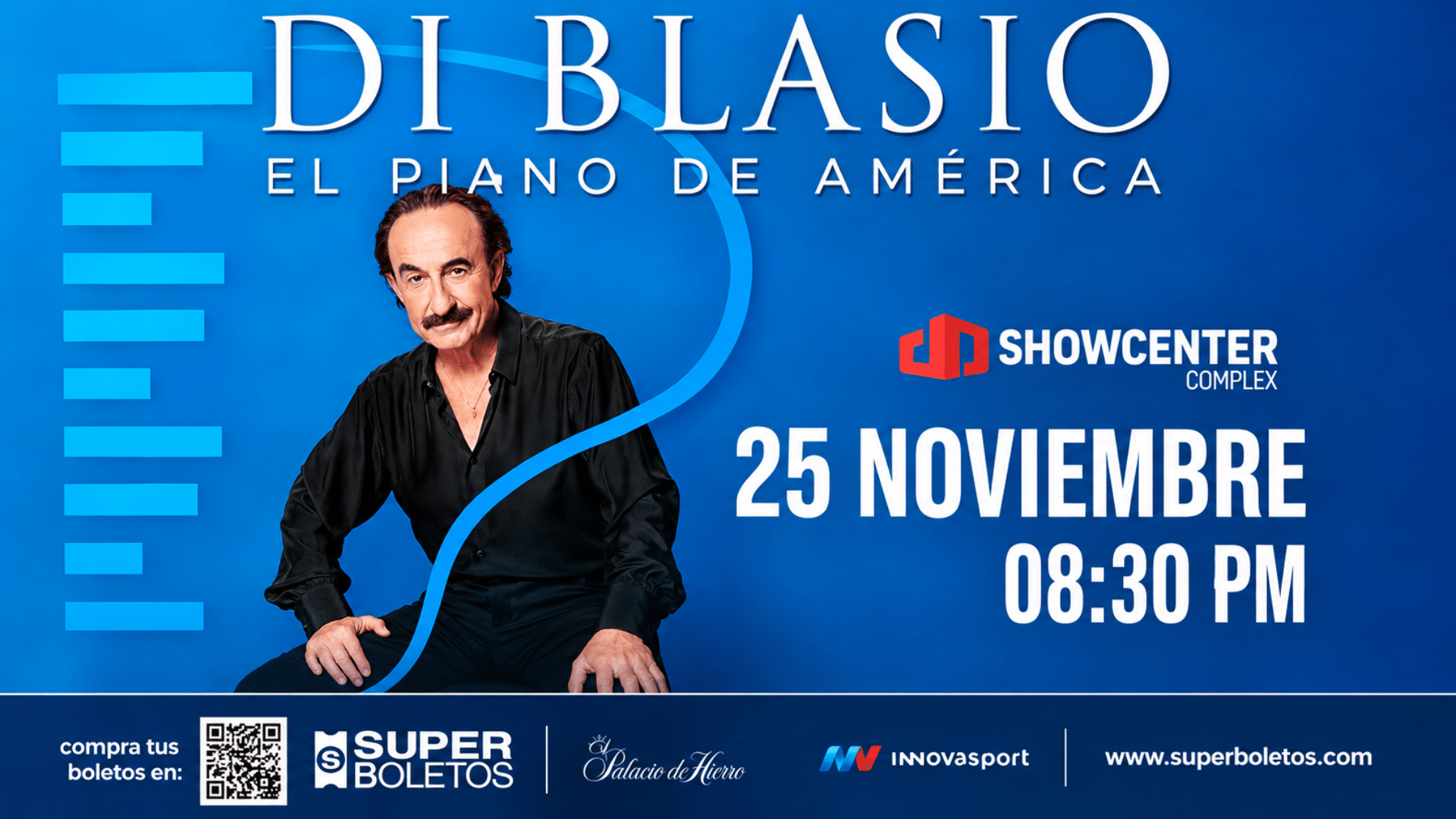 “El Piano de América” Raúl Di Blasio regresa a Monterrey en 2026
