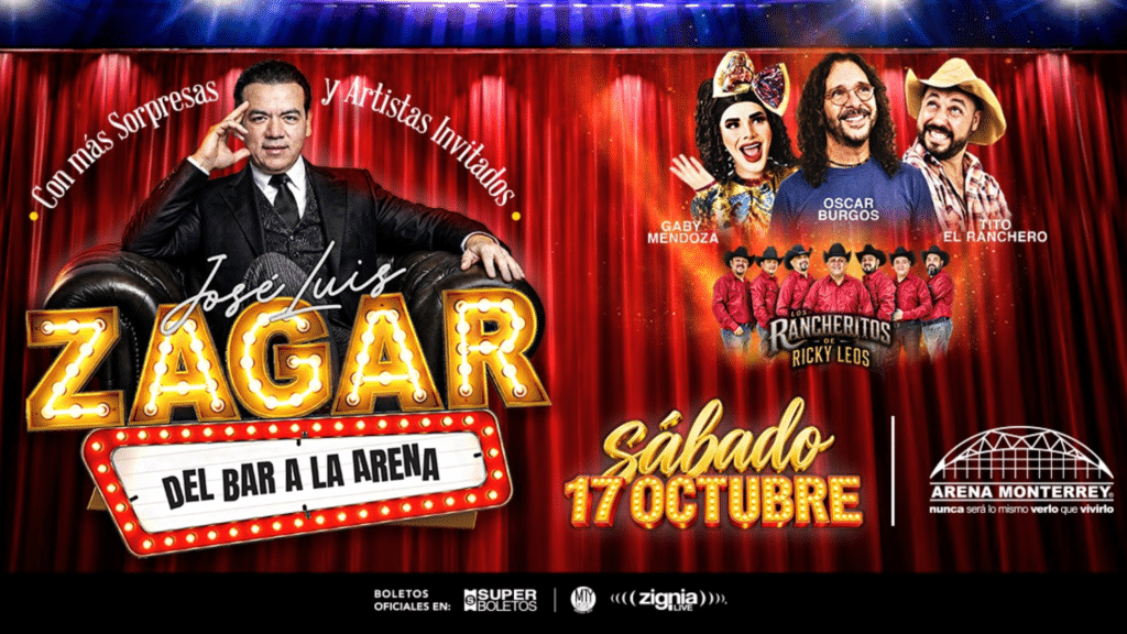 José Luis Zagar en Monterrey 2026: ¡Del Bar a la Arena!