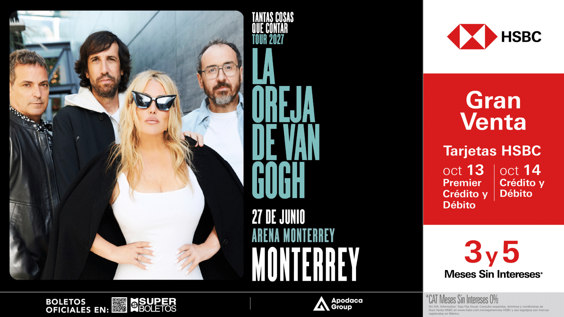 La Oreja de Van Gogh en Monterrey: ¡Regreso Espectacular!